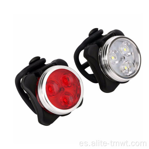 Luz trasera del LED de bicicleta para montar la noche